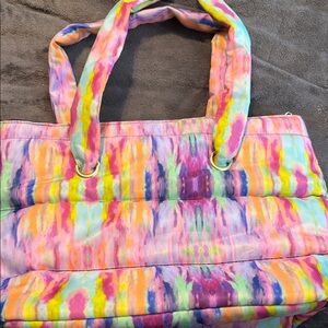 Betsey Johnson Vibrant Multicolor Tote Bag